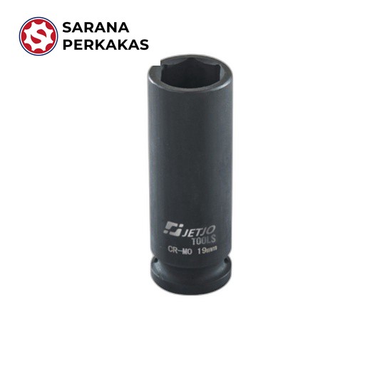 JETJO SOCKET DEEP IMPACT 1/2 DR 6 PT24MM