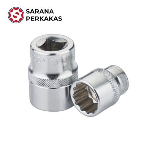 JETJO SOCKET 1/2 DR12 PT 22 MM