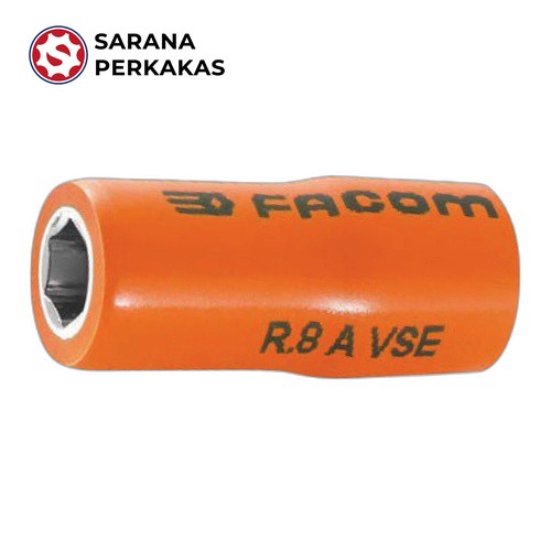 FACOM SOCKET SQUARE DRIVE 1/4IN X 8MM R.8AVSE