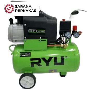 RYU ENGINE Mesin Kompresor 2850 Rpm 2.5 Hp 50 Liter 1500 Watt