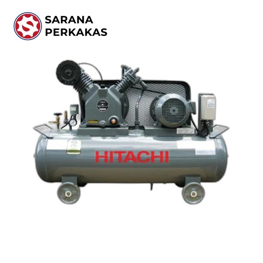 Hitachi Bebicon Kompresor (Air Compressor) Automatic Pressure 5.5P-9.5V5A (7.5HP/5.5KW/3Phase)
