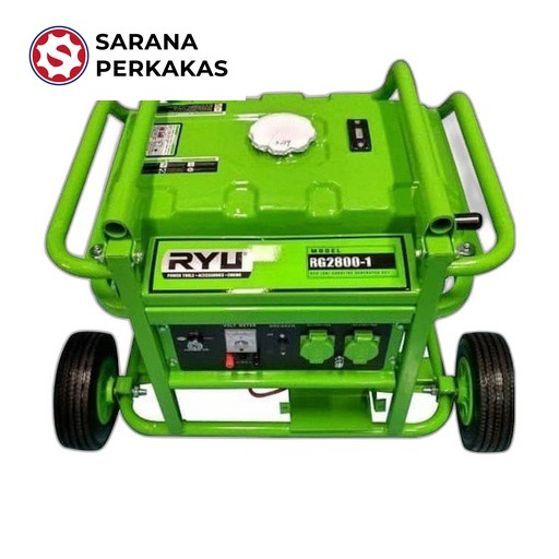 RYU ENGINE Mesin Genset 3600 Rpm 5.5 Hp 2000 Watt 18 Liter (Model Gx160)