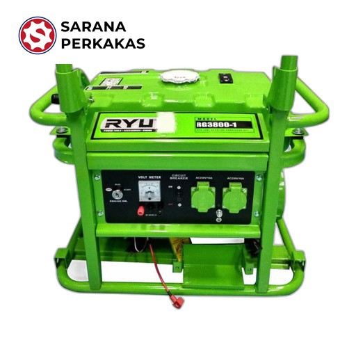 RYU ENGINE Mesin Genset 3600 Rpm 5.5 Hp 2500 Watt 18 Liter (Model Gx200)