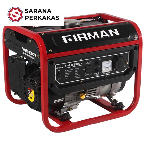 FIRMAN GASOLINE GENERATOR / PEMBANGKIT LISTRIK BENSIN FPG1599DCV