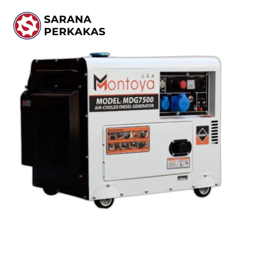 Montoya Genset Diesel MDG7500 Include Panel