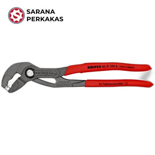 KNIPEX Spring hose clamp pliers 8551250ASB