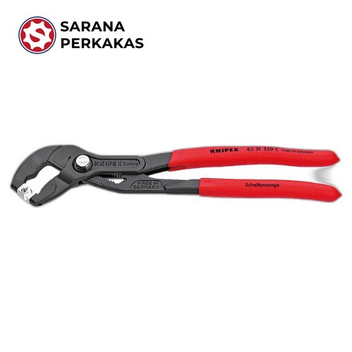 KNIPEX Hose Clamp Pliers for Click clamps 8551250CSB