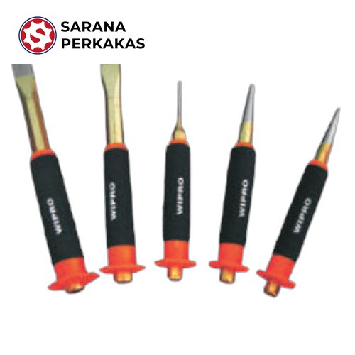 WIPRO BETEL PUNCH & CHISEL SET (5Pcs) - CRV WP-005S1