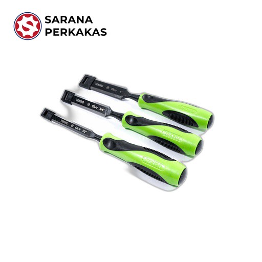 TEKIRO Wood Chisel Pahat Kayu Set 3 PCS