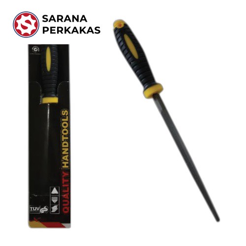 XANDER KIKIR SEGITIGA GAGANG KARET 4 INCH