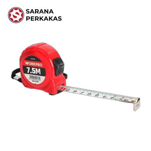 WORKPRO 7.5MX25MM PLASTIC TAPE MEASURE WP261004