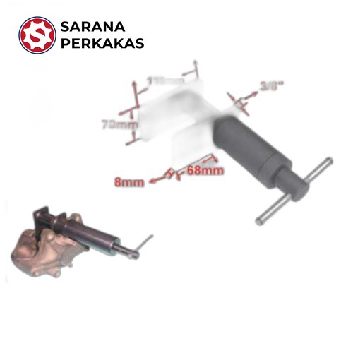Jonnesway Universal Caliper Pressure Tool (Four Pistons)