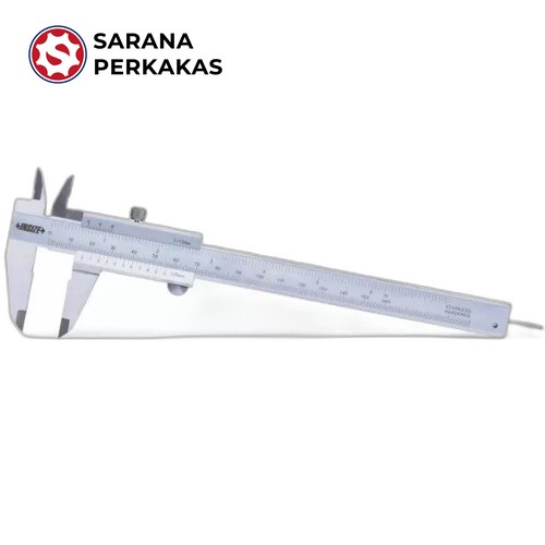 Insize Vernier Caliper with Round Depth Bar 0-150 mm / 0-6 inch