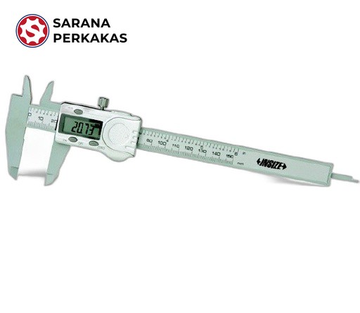 Insize Plastic Digital Caliper 0-150 mm / 0-6 inch