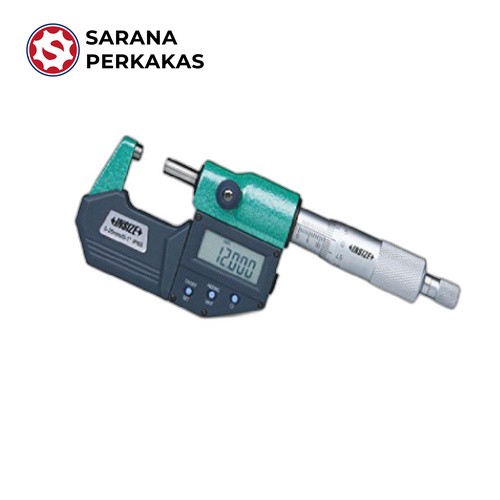 Insize Metric Digital Outside Micrometer Friction Thimble Type 0-25 mm