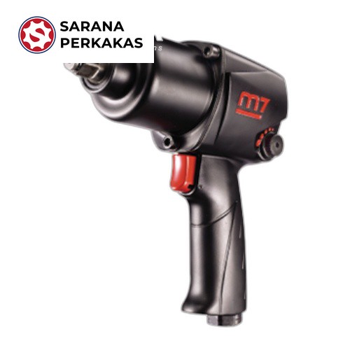 M7-MIGHTY SEVEN AIR IMPACT WRENCH 1/2 INCH DRIVE TWIN HAMMER TYPE NC-4238
