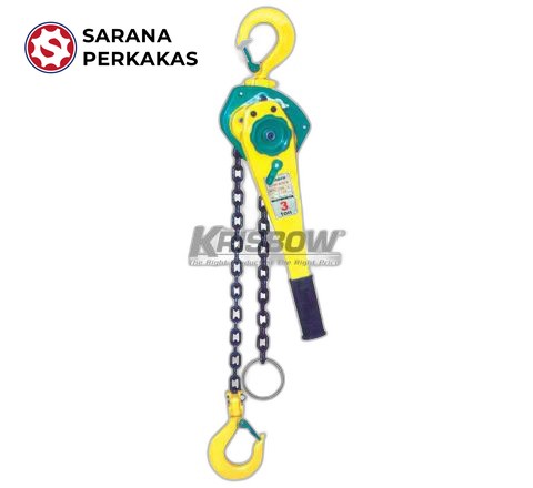 KRISBOW LEVER BLOCK 1.5TON X 2.5M PRLB1525