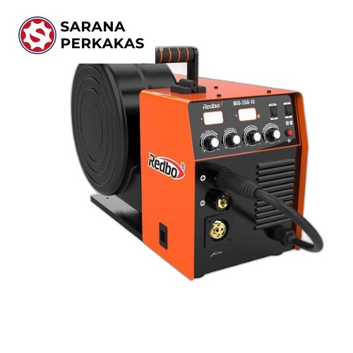 REDBO INVERTER WELDING MACHINE/MESIN LAS FULL CORE MIG-250 (15 KG) (SINGLE PHASE/220V/50HZ)