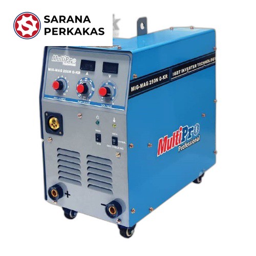 Multipro Mig/Mag Welding Machine Igbt Inverter Technology 250A, 380V 50/60 Hz, 3ph MIG-MAG 250N G-KR