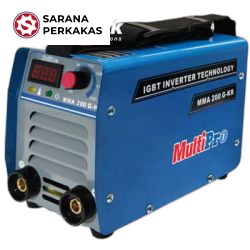 Multipro Smaw/Mma Welding Machine Igbt Inverter Technology 200A, 220V 50/60Hz, 1ph, MMA 200 G-JB