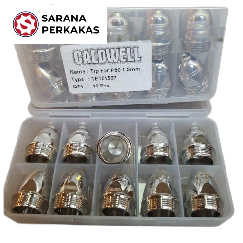 Caldwell Nozzle Tip P80 Plasma Cutting Cut 100 (1.5mm)