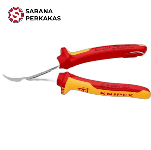 KNIPEX DIAGONAL CUTTING NIPPERS TT 7406200TBK
