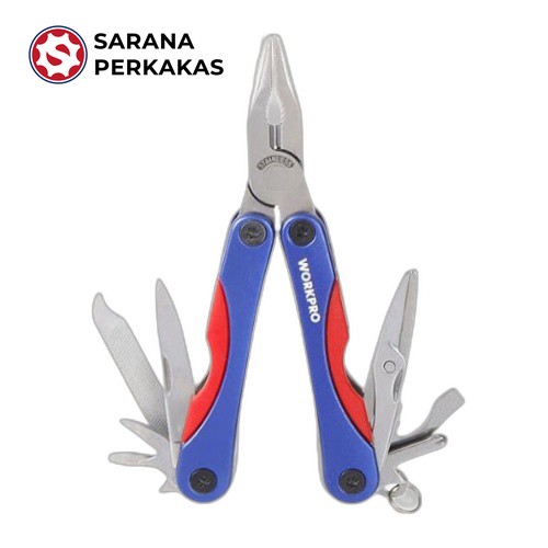 WORKPRO 12-IN-1 MINI MULTI-PURPOSE PLIERS WP382017