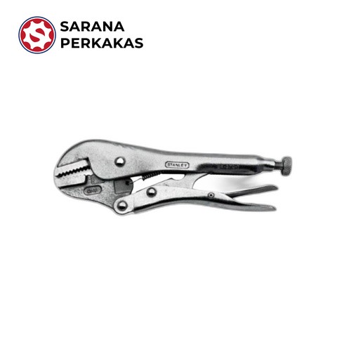 STANLEY LOCKING STRAIGHT JAW PLIERS 7 INCH