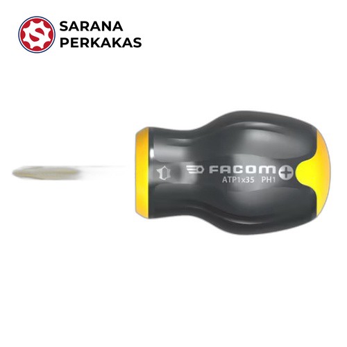 FACOM SCREWDRIVER STUBBY PH1 25MM ATP1X25PB