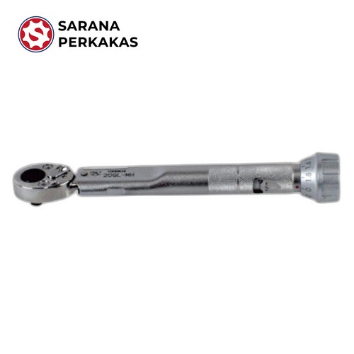 TOHNICHI Ratchet Head Type Adjustable Torque Wrench with Metal Handle 450QL-MH