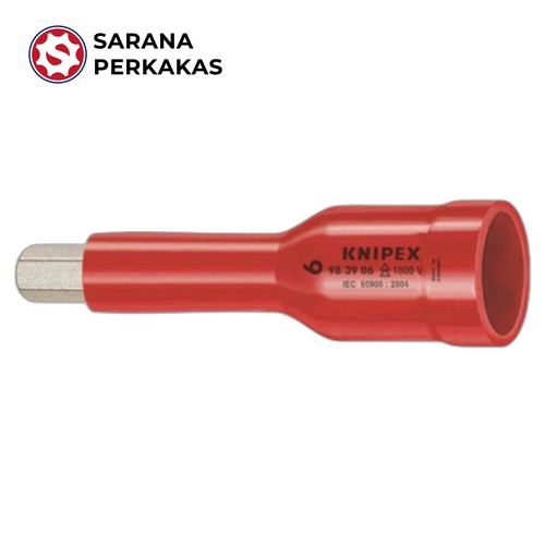 KNIPEX HEXAGON SOCKET WRENCHES, 3/8 Inch 983908