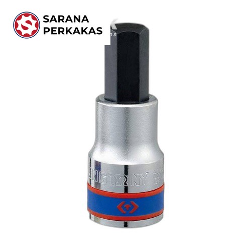 KING TONY HEXAGON BIT SOCKET 7MM 1/2 INCH