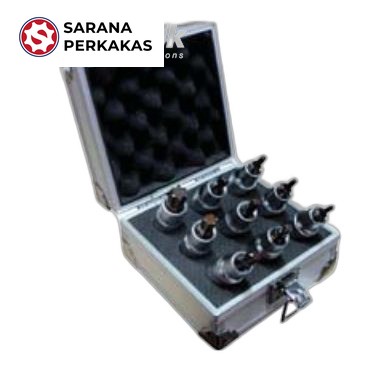 MaxPower 9 Pcs, 1/2 inch Starbit Socket Set, Aluminium Box /Mata Sock Bintang Set 1/2”, Aluminium Box T20-T60
