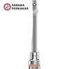 Wera Zyklop bit socket with 3/8 Inch drive holding function 8740 B HF Hex-Plus 3/16 Inch x 107 mm