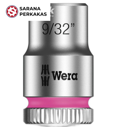 Wera Zyklop socket 1/4 Inch 8790 HMA Zyklop Nuss 9/32 Inch