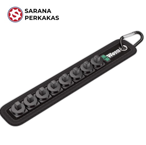 Wera Socket rail (textile belt), 9 location, unloaded Belt A 9 location unloaded