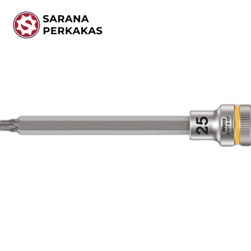 Wera Zyklop bit socket with 3/8 Inch drive holding function 8767 B HF TORX 25 x 107 mm