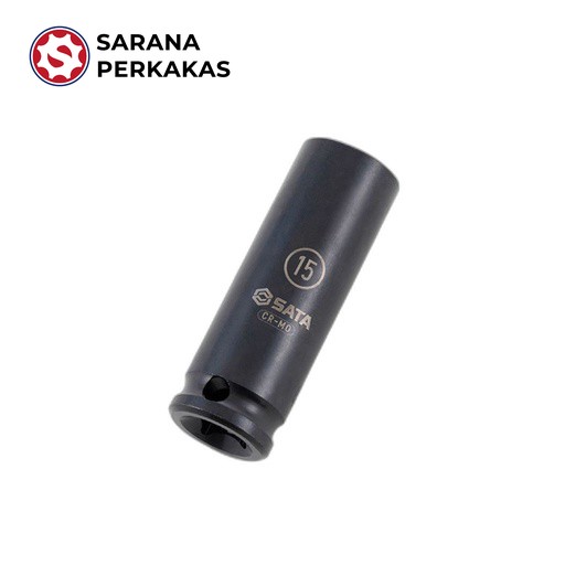 SATA 3/8Inch Dr. 6PT. Impact Deep Socket 16 mm