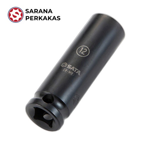 SATA 3/8 Inch DR. 6PT. IMPACT DEEP SOCKET 14MM SATA